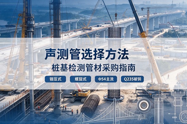 北仑声测管选型标准