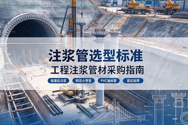 北仑注浆管选型标准