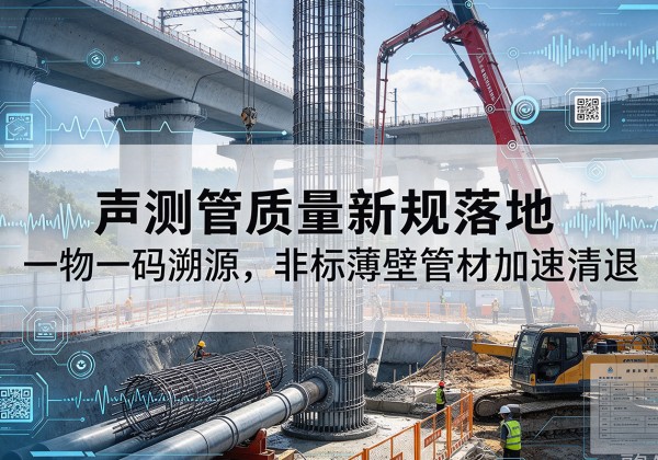 北仑声测管质量新规落地，一物一码溯源，非标薄壁管材加速清退